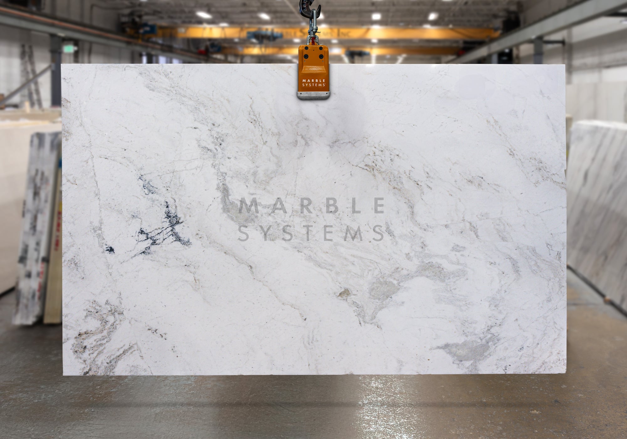 Glorious White Polished Marble - Premium product showcase