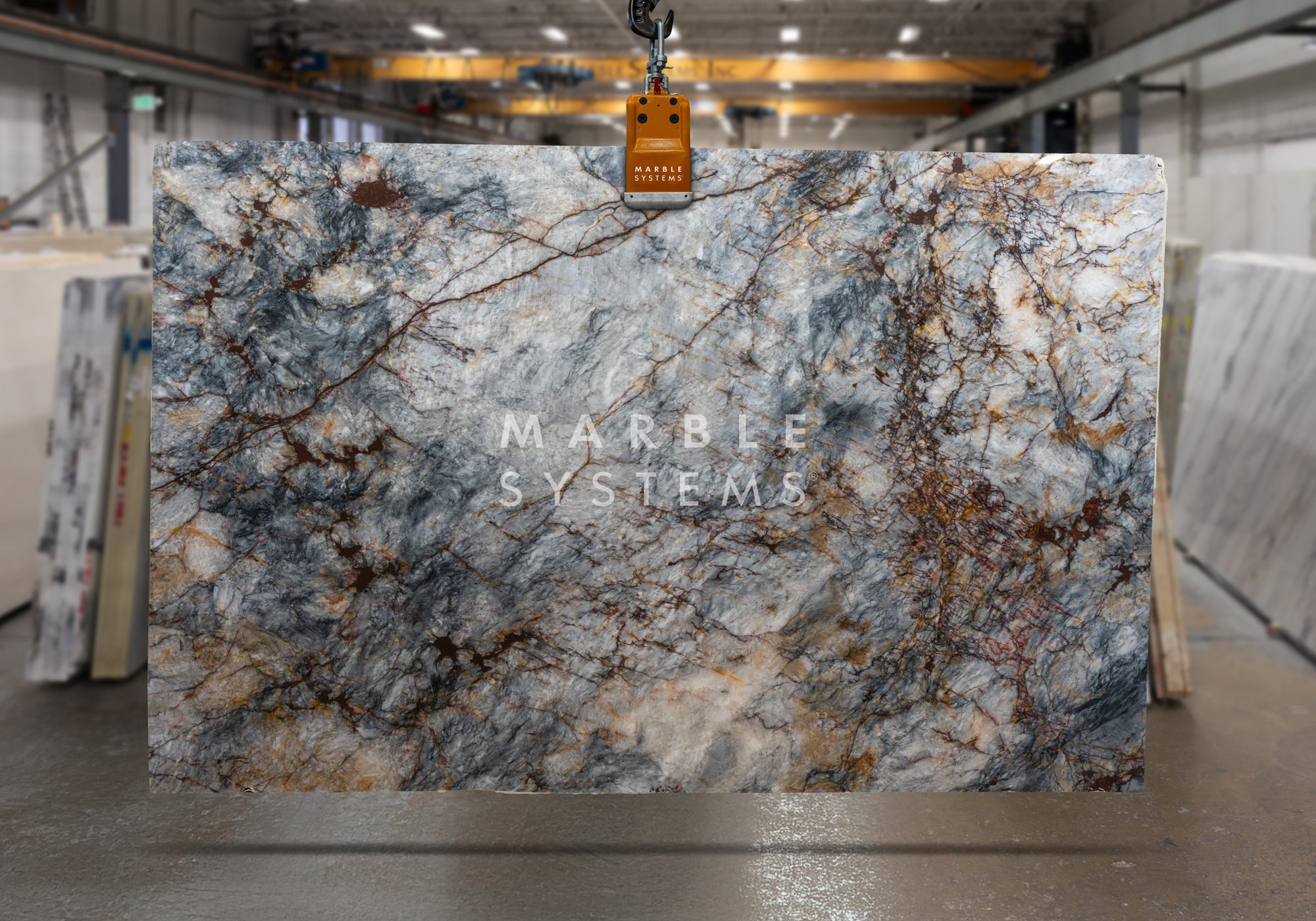 Cristallo Azur Polished Quartzite - Premium product showcase